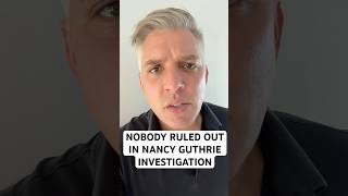 Nobody ruled out in Nancy Guthrie investigation, according to sheriff.