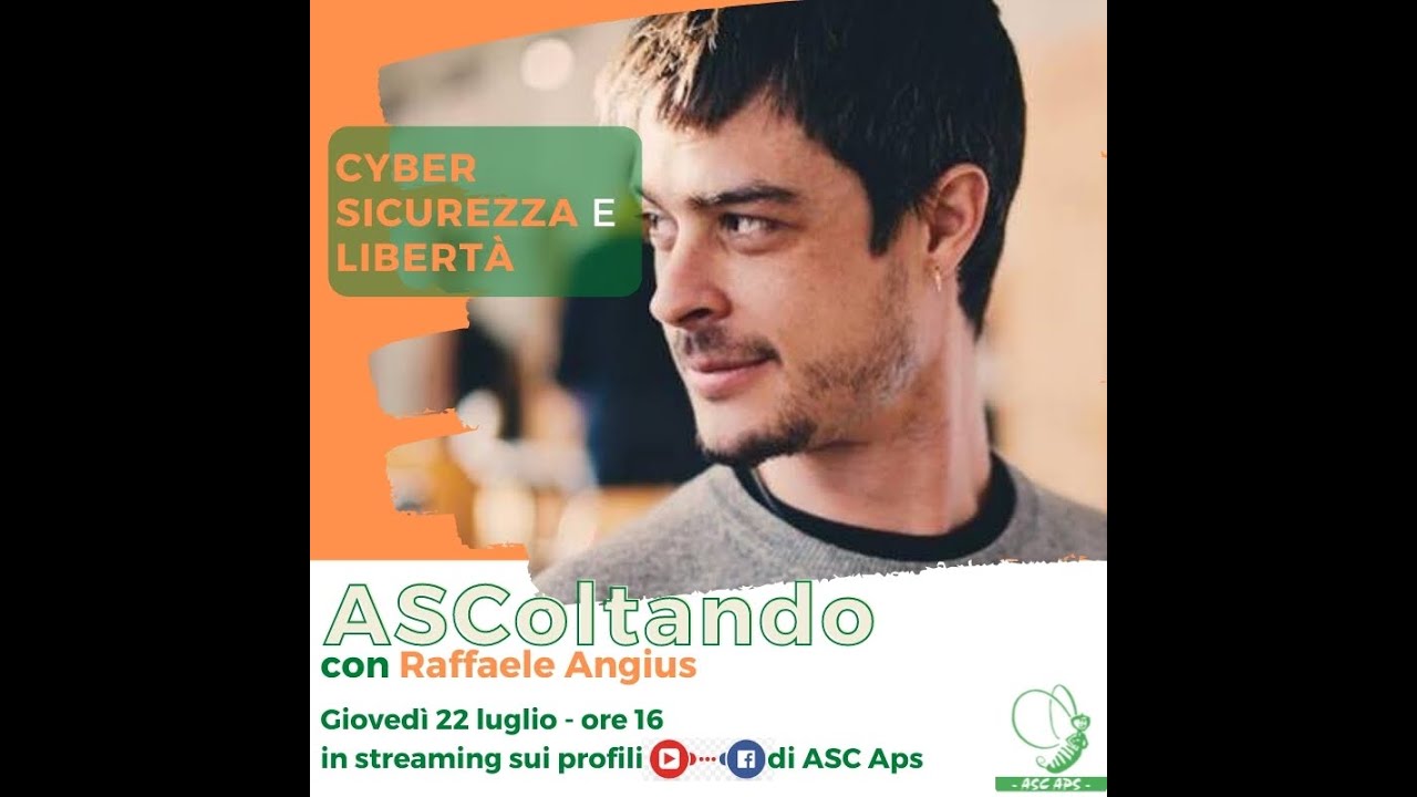 Cybersicurezza e libertà con Raffaele Angius - YouTube