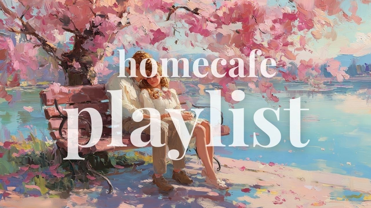 [Home Cafe Playlist] 10 мин перед сном, вокал, согревающий вашу ночь | Soft Bloom 🌸