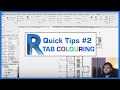 Revit Quick Tips 02 - Colouring Tabs