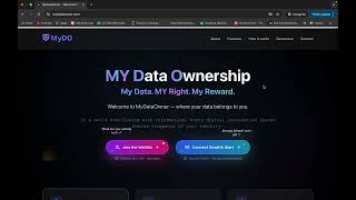 MyDO (MyDataOwner) go through video.