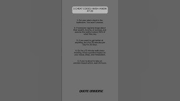 5 cheat codes i wish I knew at 20