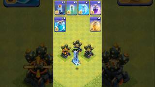 Clash of clans Spells #clashofclans#viral#coc#judo#sumit007#ytshorts#shortsfeed#shorts