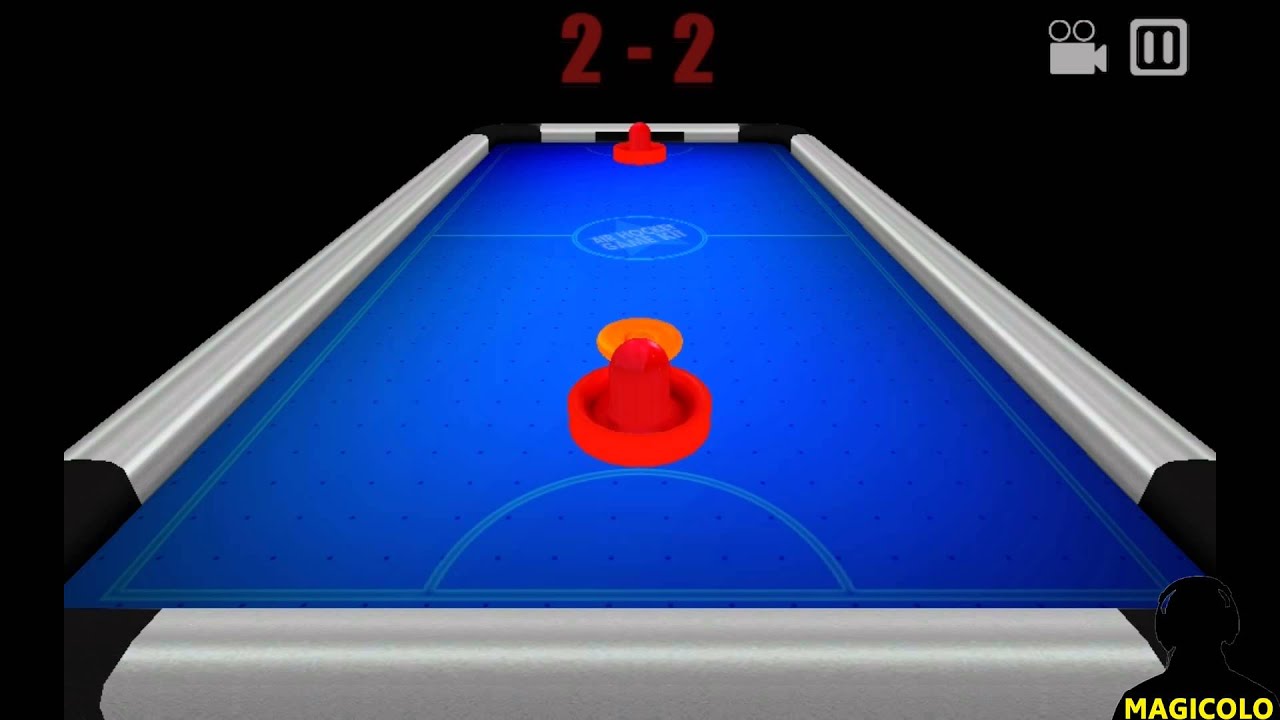 air hockey computer game