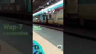 wap-7 🚂 Arival 🚉#train #like #viral