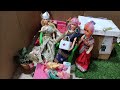 Barbie doll all day routine in Indian Village/Radha ki kahani part-58/Barbie doll Bedtime story#doll
