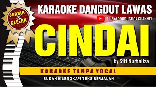 CINDAI - Siti Nurhaliza // Karaoke Dangdut original ( Vidio HD  Suara Jernih )