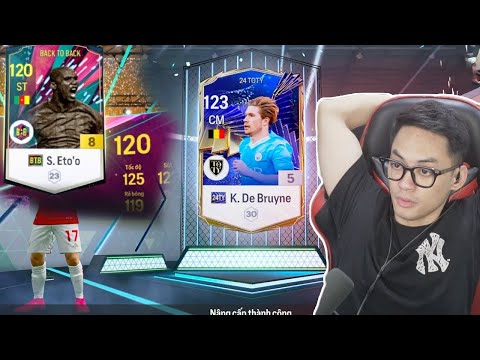 (FC Online) Khai xuân mở thẻ FC Online cực ảo diệu và đập De Bruyne +5 đầu năm mới.