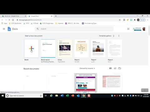 How to Use Google Docs Tutorial - YouTube
