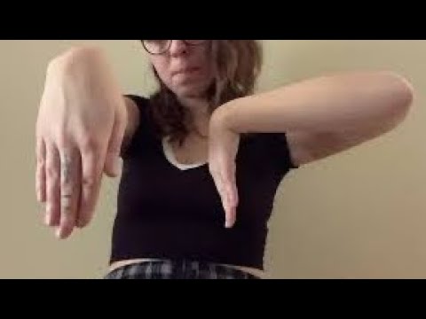ASMR Fast Hand Movements with Mouth Sounds ~ Testing New Mic🖤