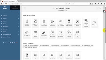 konfigurasi DNS di webmin (Ubuntu 16.04)
