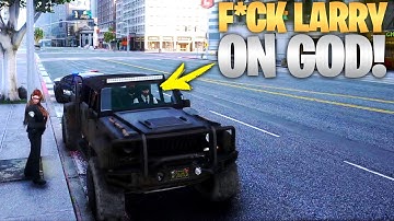 Ramee Leaks His New Diss Track on LARRY! | NoPixel RP | GTA | CG