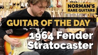 Video thumbnail of "Guitar of the Day: Original 1964 Fender Stratocaster | Norman's Rare Guitars"