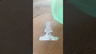 Cast A Little Silver Figure