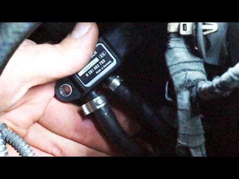 Opel 1.7CDTi DPF pressure sensor replacement P1901