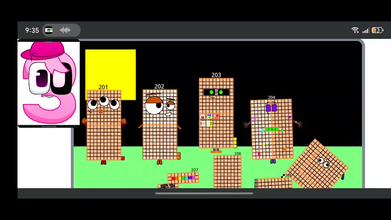 Moonlight's Number Lore Band 1-10 only 1,2,3,4 and 5 is on screen 