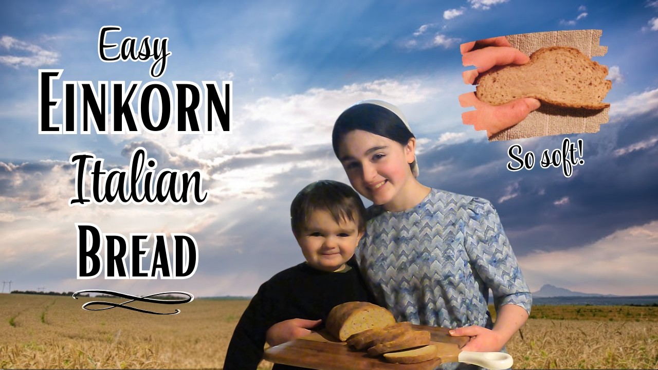 Easy Einkorn Italian bread! Soft and Pliable!