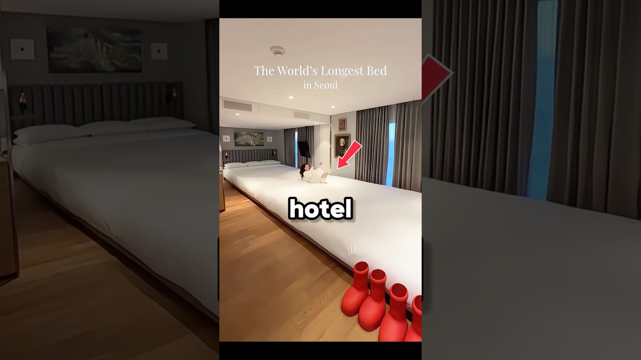 Самая длинная кровать в мире 