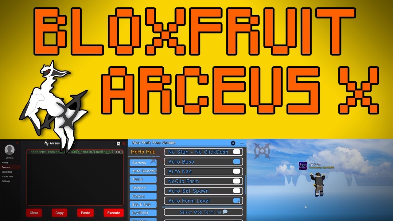 Arceus X 2.0.9 Updated Blox Fruits Script, #arceusx #arceusxscript #a