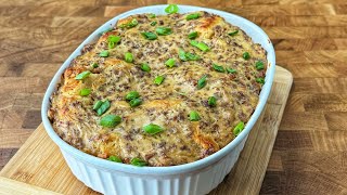 The biscuits and gravy casserole of your dreams!