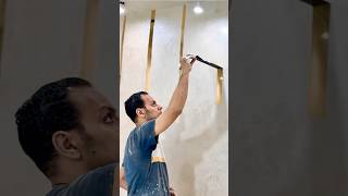 Hidden Gold Wall Trim Installation – Stunning Modern Finish!