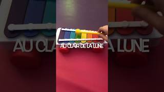 Comment jouer AU CLAIR DE LA LUNE (berceuse) - Xylophone pour enfants