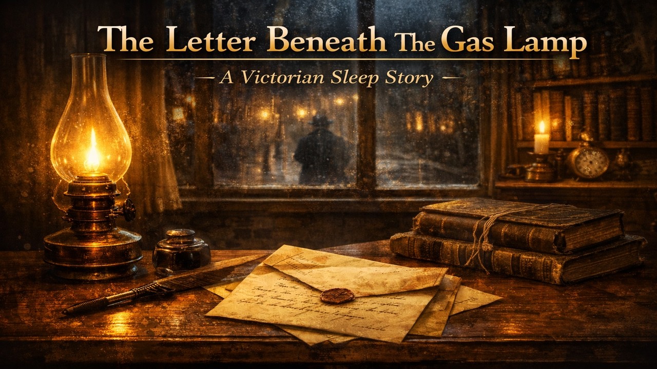 The Letter Beneath The Gas Lamp | A Gentle Victorian Sleep Story