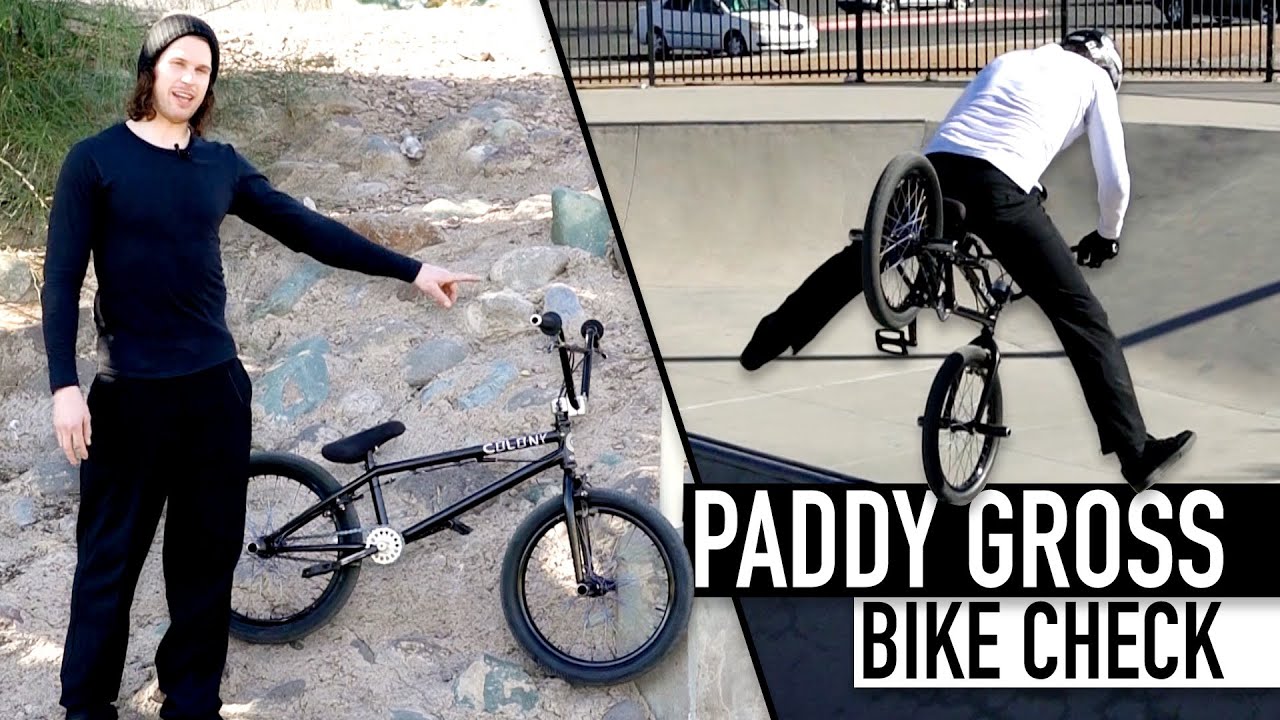 COLONY BMX – PADDY GROSS BIKE CHECK – Our BMX