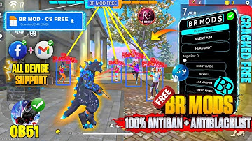 ⚡Free Fire OB51 AIM kill mod menu free☠️new rank season FF hack🔥BR MOD,HAXX-CKER PRO V11, HG CHEAT⚔️