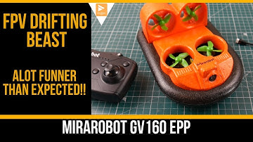 Mirarobot GV160 EPP Hovercraft Review // RTF WHOOVER