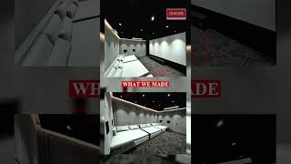 From Concrete Room to Luxury Cinema | Insane Home Theater Transformation✨|By Cineone Home Theatre