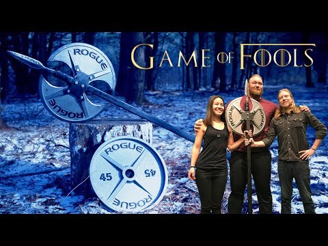 Battle Axe made from a Rogue Fitness Weight Plate for The Mountain | Game of Thrones