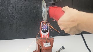 NOKIA 3310 2017 CUT IN HALFS! EXTREME EXPERIMENT