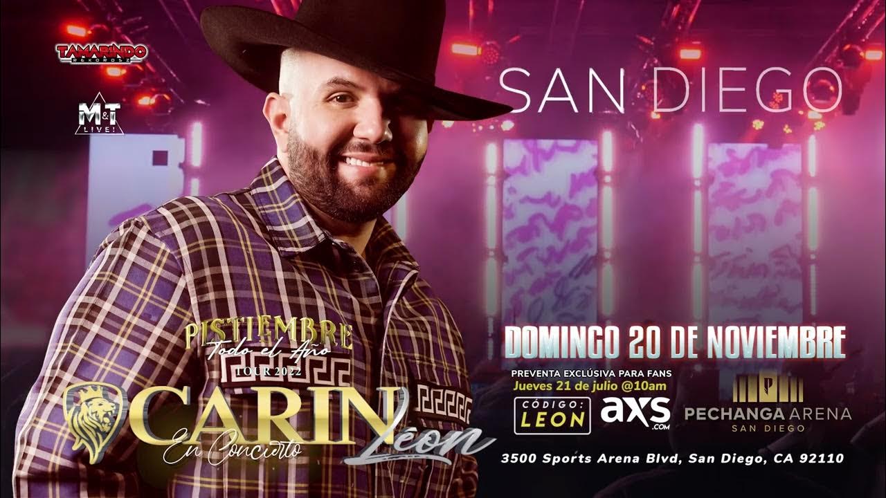 Carin Leon en San Diego este 20 de Noviembre en el Pechanga Arena YouTube