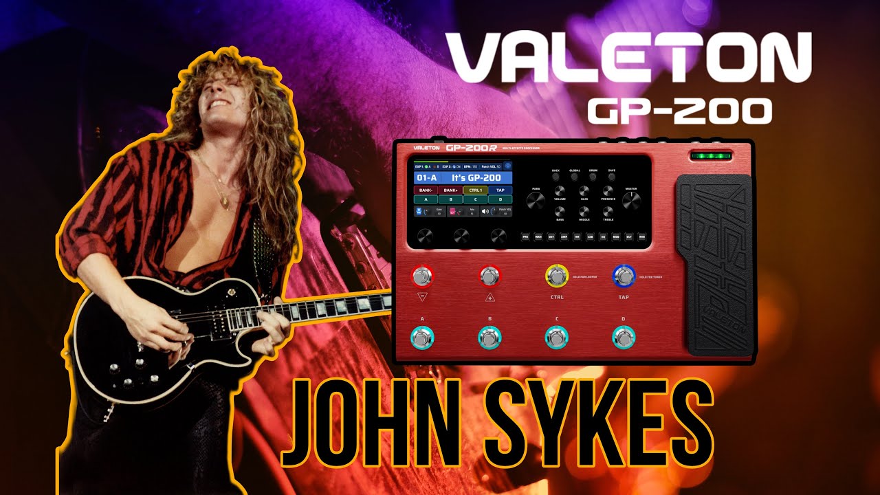 JOHN SYKES Preset Valeton GP 200 - LT 😎 - YouTube
