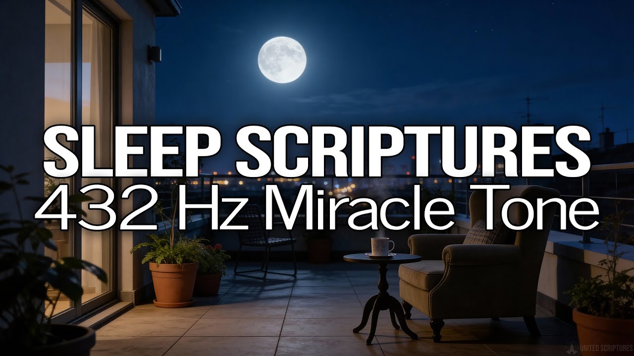 Get Unshakeable Sleep Tonight With God | 432hz - Healing Frequency | Bible Verses For Sleep
