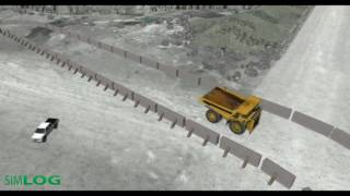 Corridor Driving 1 Module - Simlog Off-Highway Truck Personal Simulator screenshot 1