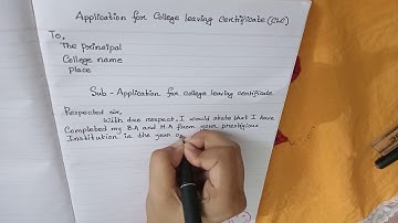 Application for College Leaving Certificate (CLC)