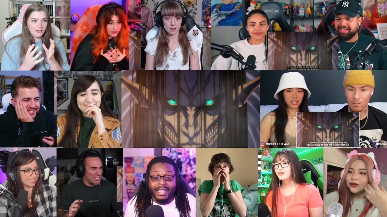 Attack on Titan Final Season Part 3 - Main Trailer Reaction Mashup