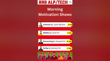 RRB ALP Tech CBT 1 2023 | Live Classes Schedule | Reasoning Life By Deepak Sir