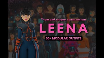 Introducing Leena: The Modular Character Asset for Beyond Earth Online Trailer Video!