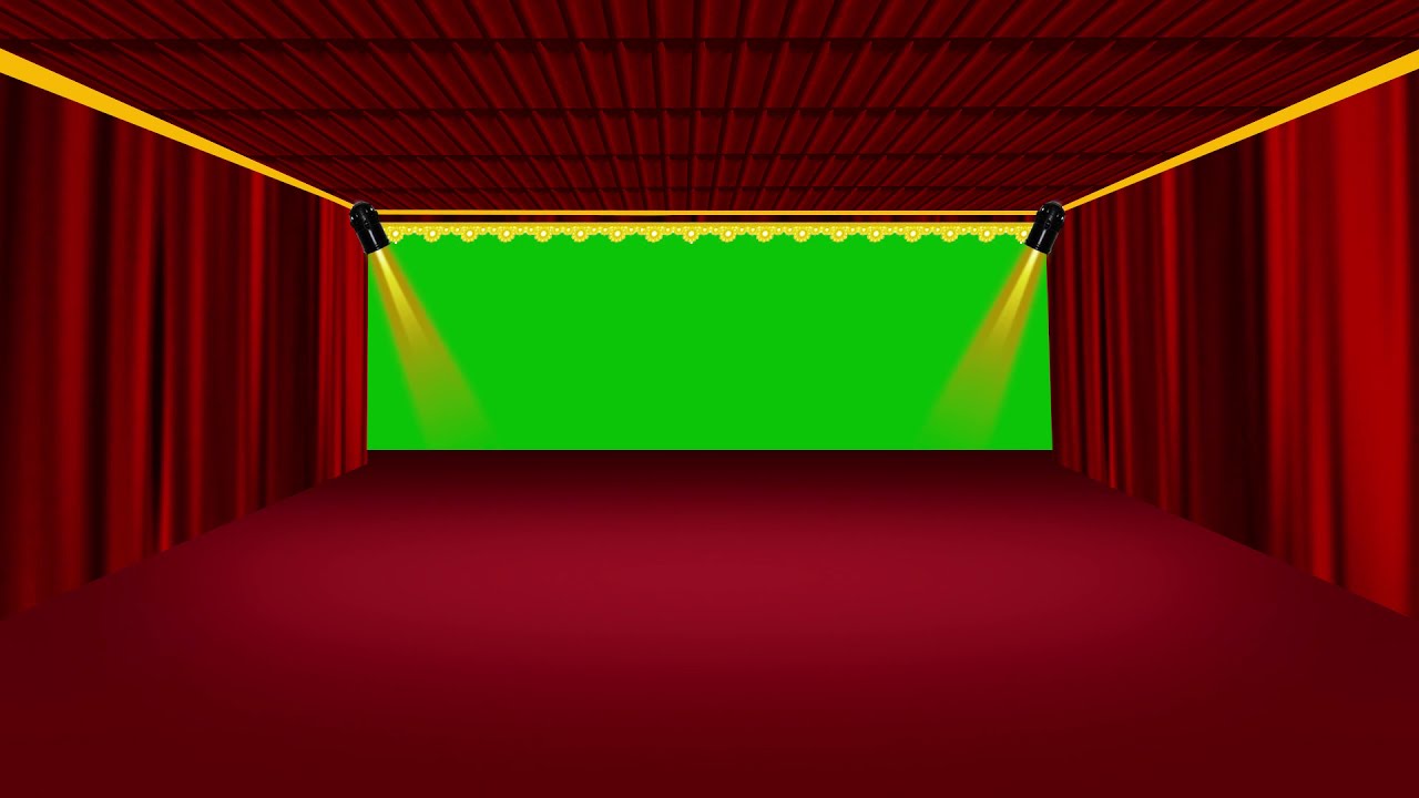 Choose the perfect stage background green screen for your next performance