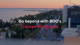 BDO’s Trainee Programs