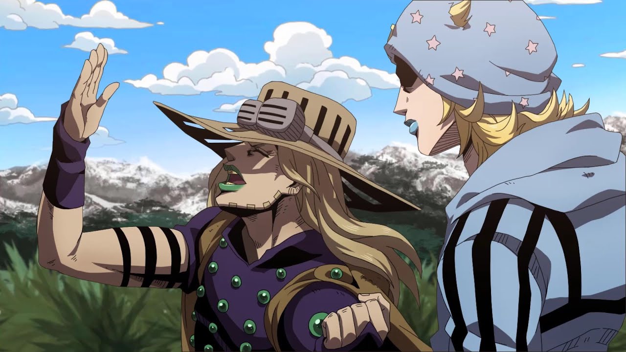 Pizza Mozzarella By Gyro Zeppeli Animated Jojo S Bizarre Adventure Steel Ball Run Youtube - gyro zeppeli face roblox