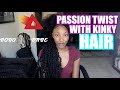 HOW TO DO PASSION TWISTS OVER KINKY 4b/4c hair BY: THE BOHO BABE
