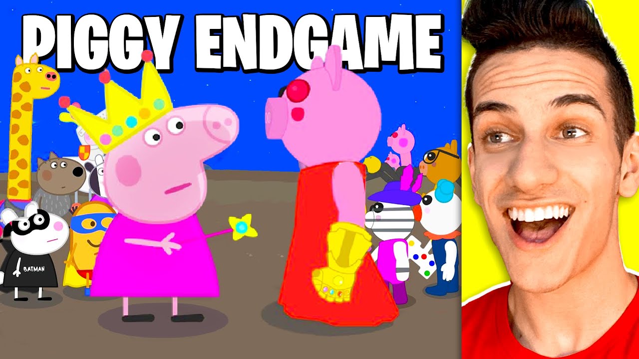 Reacting To PEPPA PIGGY ENDGAME! (INSANE PEPPA PIG VS PIGGY BATTLE)