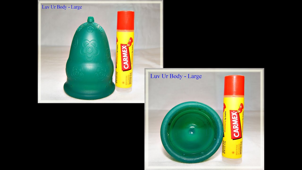 LuvUrBody LUB Menstrual Cup - Cup Info