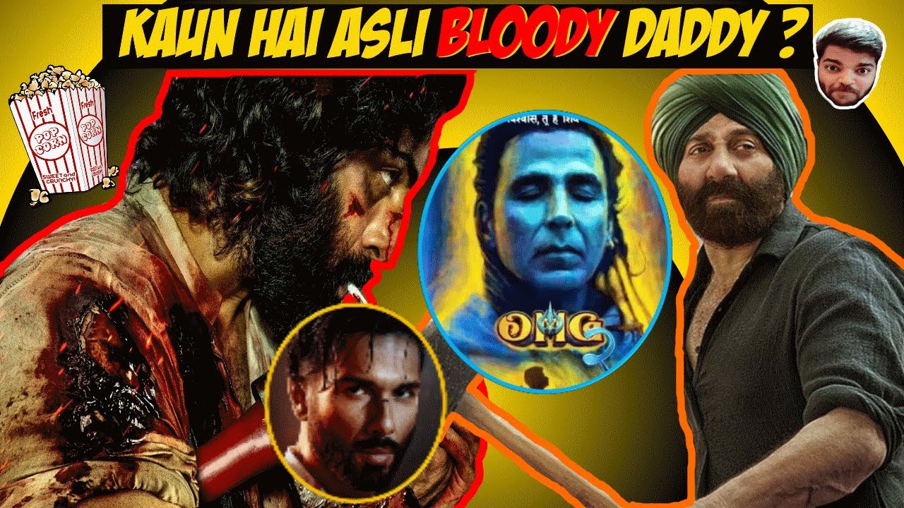 Bloody Daddy Review , Animal and Gadar 2 Teaser reaction and more | ABASHED PURSUE