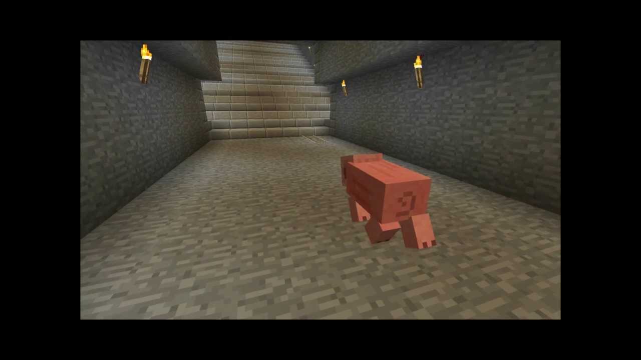 PIG MINER! (Minecraft Machinima)
