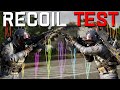 RECOIL TEST &amp; COMPARISON - All Auto Assault Rifles TESTED - These are the HARDEST to control - PUBG